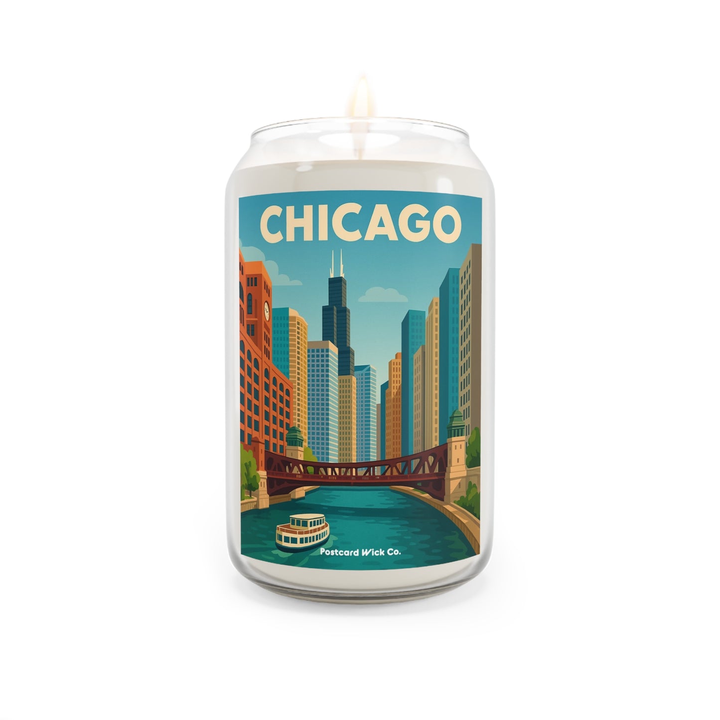Chicago Candle - The Riverwalk