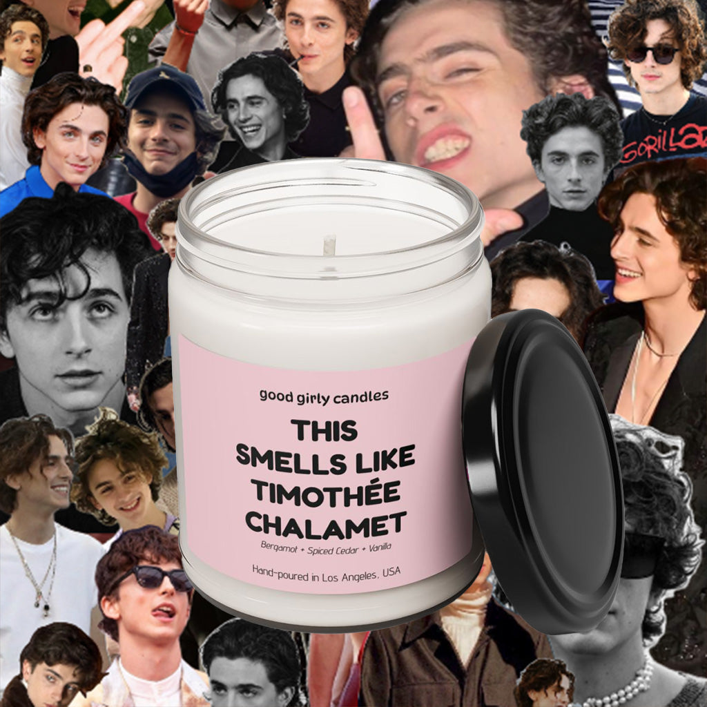This Smells Like Timothée Chalamet Candle